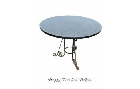 GARTENTISCH RUND SCHMIEDEEISEN