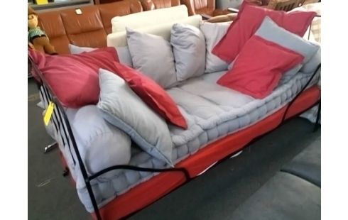 BANQUETTE LIT FER FORGE