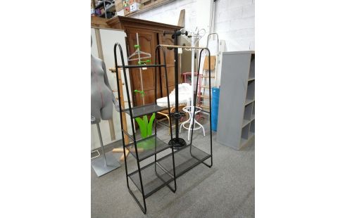 ETAGERE TUBE NOIR