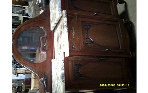 BUFFET BAS +MIROIR/ CLE