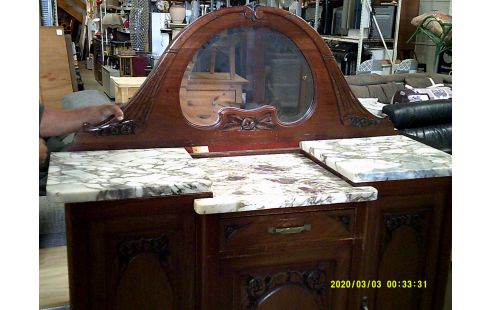 BUFFET BAS +MIROIR/ CLE