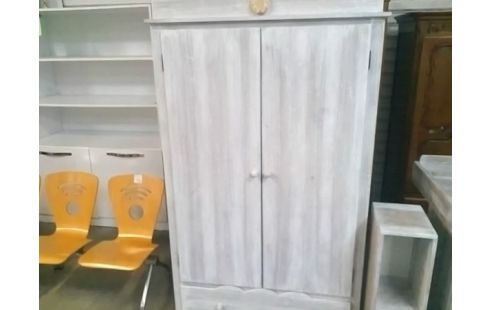ARMOIRE 2 PORTES 1 TIROIR