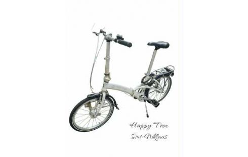 FIETS WIT BATAVUS NOVA VERSA OPVOUWBAAR