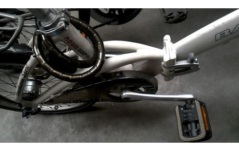 FIETS WIT BATAVUS NOVA VERSA OPVOUWBAAR