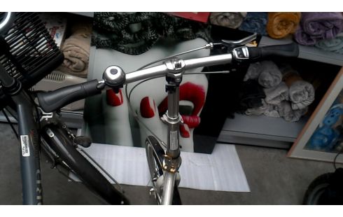 FIETS WIT BATAVUS NOVA VERSA OPVOUWBAAR