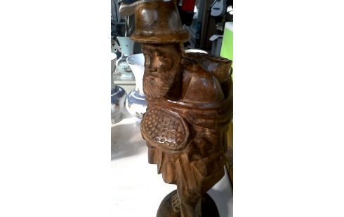 STATUE MANN, , HOLZ