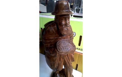 STATUE MANN, , HOLZ