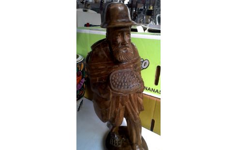 STATUE MANN, , HOLZ