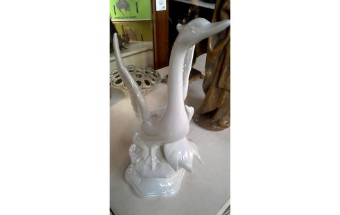 STATUE WEISS PORZELLAN