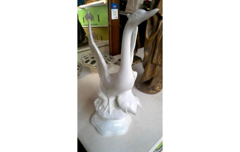 STATUE WEISS PORZELLAN