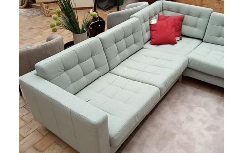 CANAPE D'ANGLE TISSU IKEA CIEL
