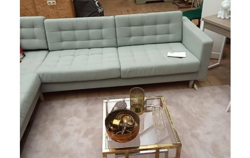 CANAPE D'ANGLE TISSU IKEA CIEL