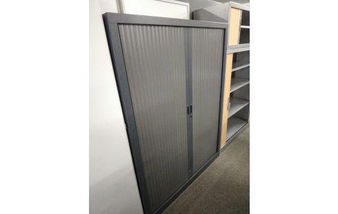 ARMOIRE DE BUREAU A RIDEAU 120/160CM
