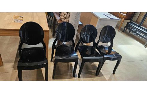 4 CHAISES COPIE VICTORIA GHOST KARTELL