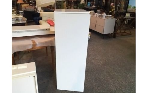 MEUBLE MURAL BLANC LAQUE 1 PORTE