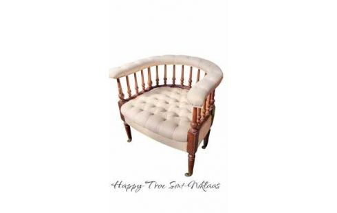 STUHL AST ENGLISCH BEIGE STOFF, , MOBILE