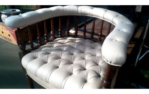 STUHL AST ENGLISCH BEIGE STOFF, , MOBILE