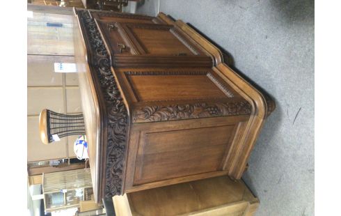 BUFFET ANNEES 30 CHENE 3 PORTES 1 TIROIRS
