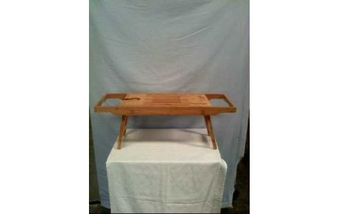 BADEWANNENTABLETT KLAPPBAR HOLZ