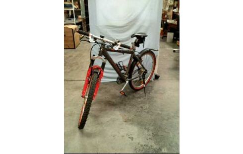 MOUNTAINBIKE WHEELER SCHWARZ ORANGE 26-ZOLL