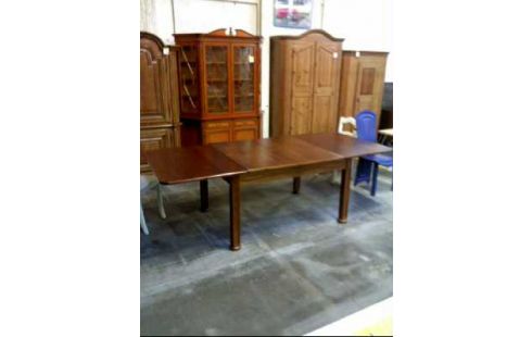 ESSTISCH HOLZ DUNKEL AUSZIEHBAR