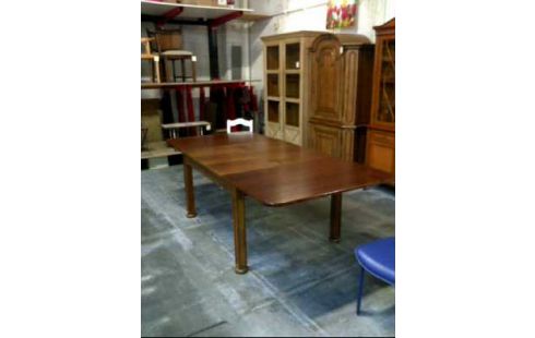 ESSTISCH HOLZ DUNKEL AUSZIEHBAR