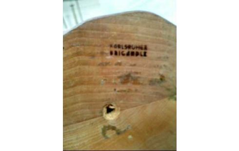 FIGUR HOLZ BEMALT MUTTER MARIA MIT KIND