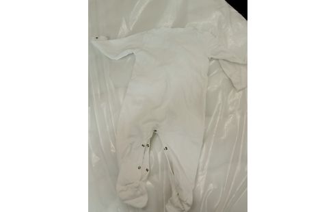 PYJAMA BLANC AVEC DESSIN- 6MOIS