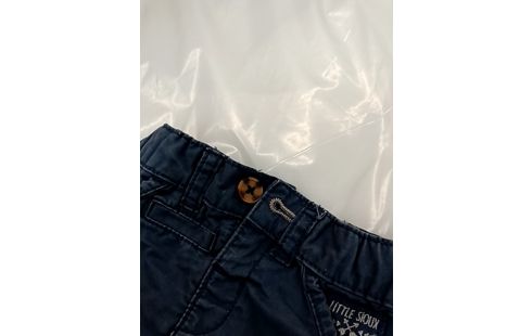 SHORT BLEU MARIN- 3MOIS