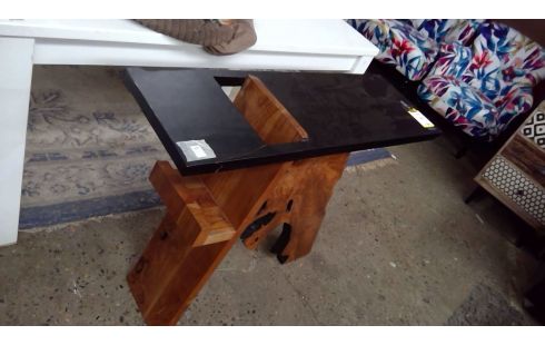 CONSOLE EN BOIS EN L'ETAT