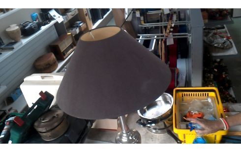 TAFELLAMP GROOT MODEL ZILVERKLEUR