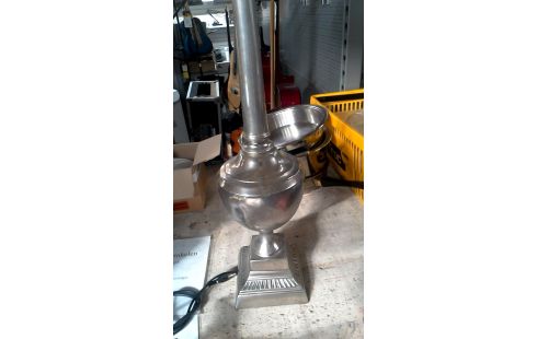 TAFELLAMP GROOT MODEL ZILVERKLEUR