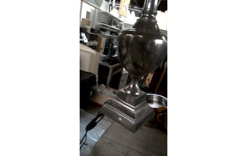 TAFELLAMP GROOT MODEL ZILVERKLEUR