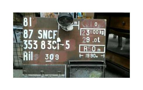 PANNEAU SNCF LUMINEUX