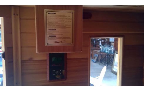 INFRAROOD SAUNA CABINE RADIO NIEUWSTAAT HEALTH LINE