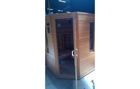 INFRAROOD SAUNA CABINE RADIO NIEUWSTAAT HEALTH LINE
