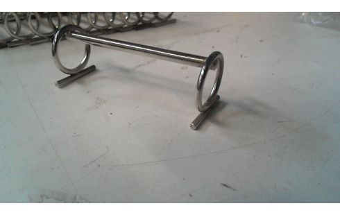 BESTEKLEGGERTJES METAL BLANC 12 STUKS