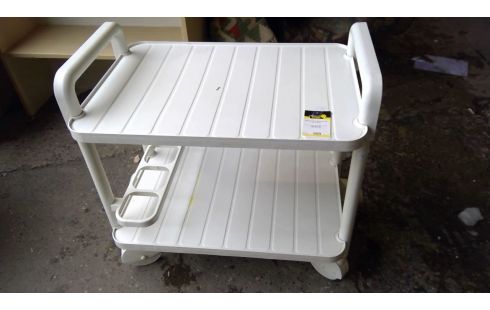 DESSERTE A ROULETTES DE JARDIN