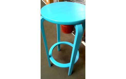 BARHOCKER BLAU, , HOLZ