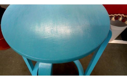 BARHOCKER BLAU, , HOLZ