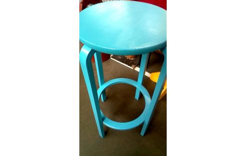 BARHOCKER BLAU, , HOLZ