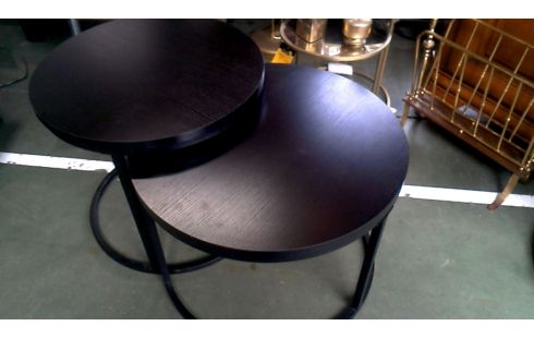 ANRICHTE 1 SET DAS STÜCK SCHWARZ METALL