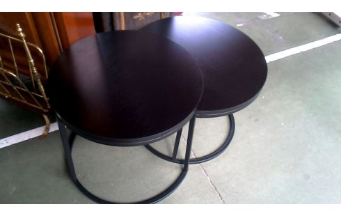 ANRICHTE 1 SET DAS STÜCK SCHWARZ METALL