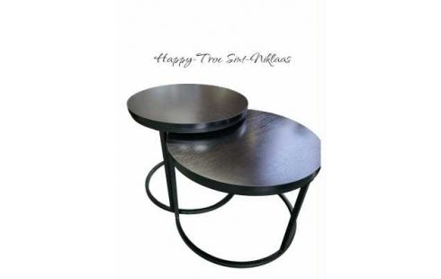 ANRICHTE 1 SET DAS STÜCK SCHWARZ METALL