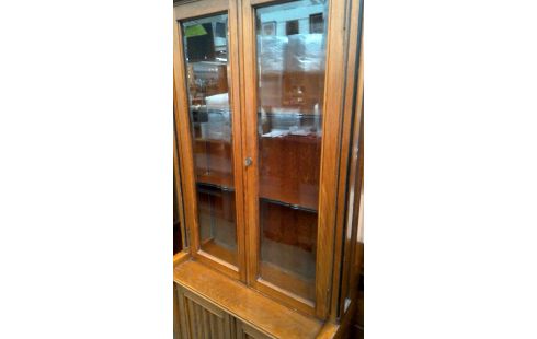 MUEBLE BAJO. TECA ANTIGUO, , BARCO 1 BISELADO HIELO