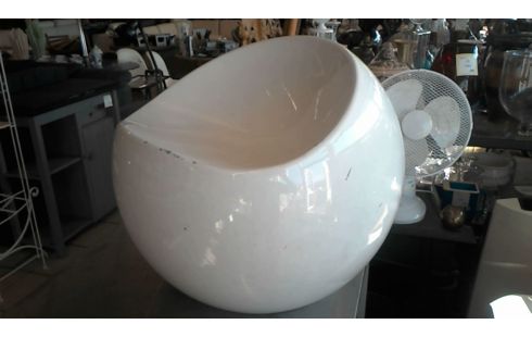 SIEGE DESIGN FINN STONE BALL CHAIR EN L'ETAT