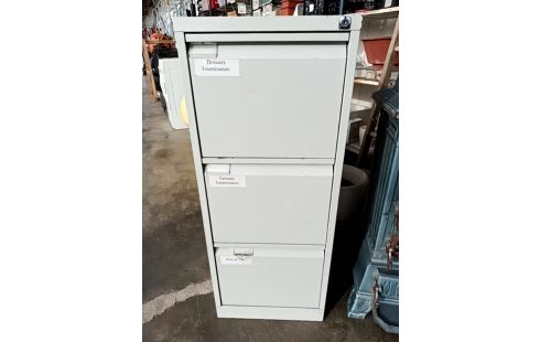 CLASSEUR MÉTAL 3 TIROIRS