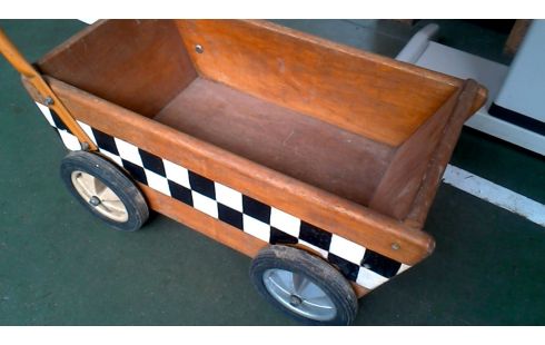 SPEELGOED KAR VINTAGE HOUT