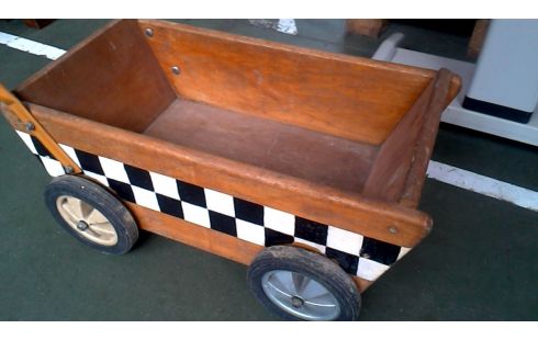 SPEELGOED KAR VINTAGE HOUT