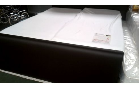 BETT 180X200 BRAUN KUNSTLEDER MET